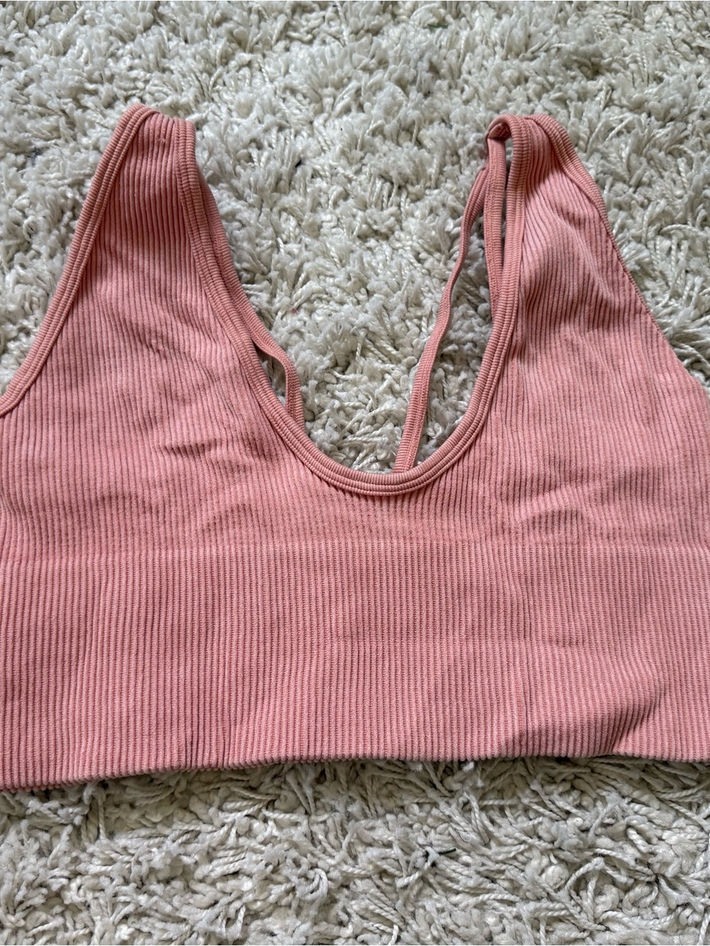 Forever 21 Ribbed Crop Tank